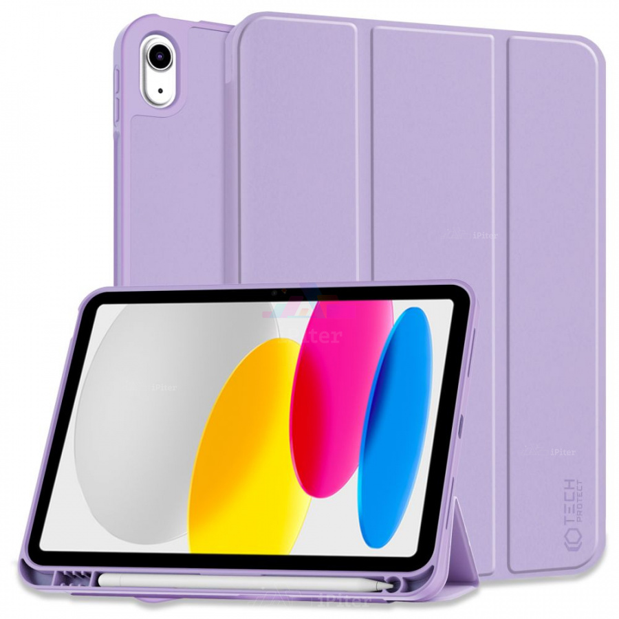 Фото Купить Чехол Tech-Protect SC PEN для iPad 10/11 (Фиолетовый) по низкой цене в