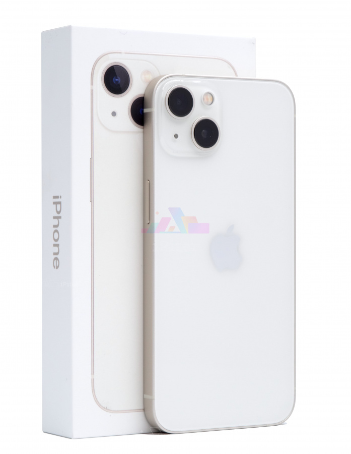 Фото Купить Apple iPhone 13 256Gb<br> Starlight (Сияющая звезда) по низкой цене в