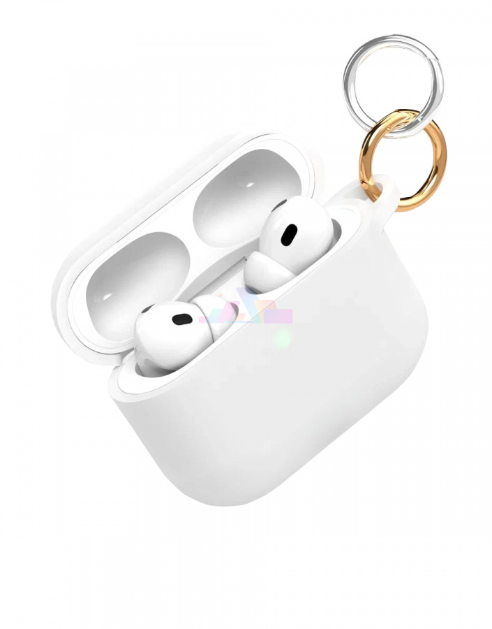 Фото Купить Чехол VLP Charm case для AirPods Pro 3 (Белый) по низкой цене в