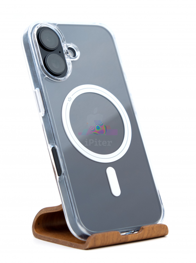 Фото Купить Чехол VLP Diamond case with MagSafe для iPhone 16 Прозрачный по низкой цене в