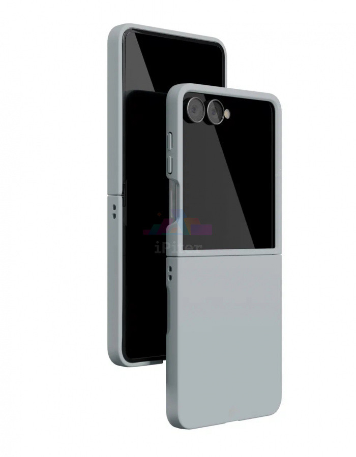 Фото Купить Чехол VLP Flex Case для Samsung Galaxy Z Flip 7 (Серый) по низкой цене в