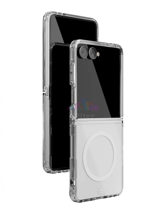 Фото Купить Чехол VLP Crystal Case для Samsung Galaxy Z Flip 7 (Прозрачный) по низкой цене в