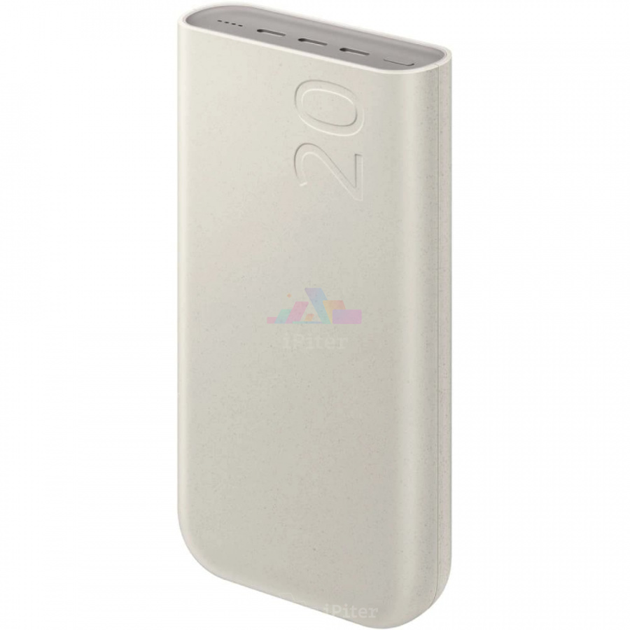 Фото Внешний аккумулятор Samsung Battery Pack 20000 mAh (Бежевый), Бежевый