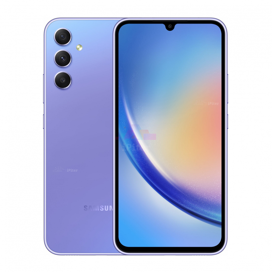 Фото Купить Смартфон Samsung Galaxy A34 5G 8Gb/256Gb (Violet) SM-A346 по низкой цене в