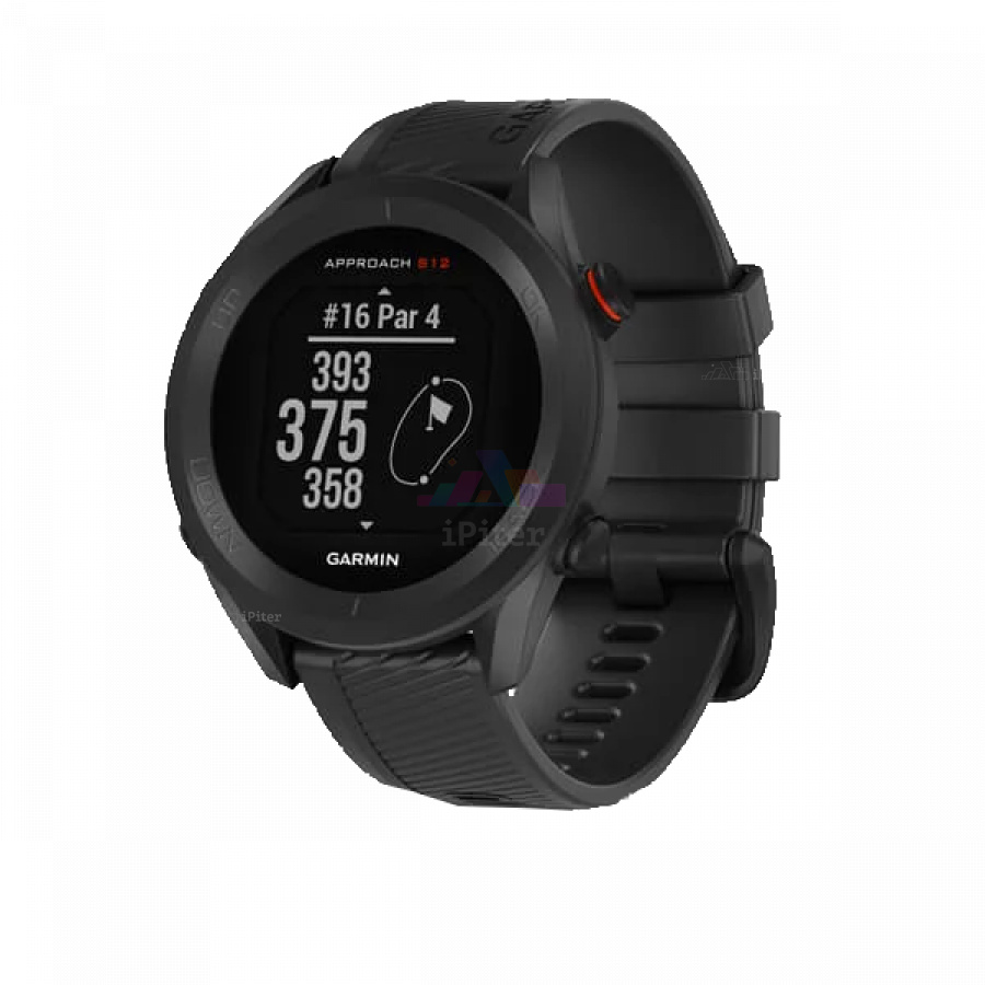 Фото Купить Умные часы Garmin Approach S12 Чёрный (010-02472-10) по низкой цене в