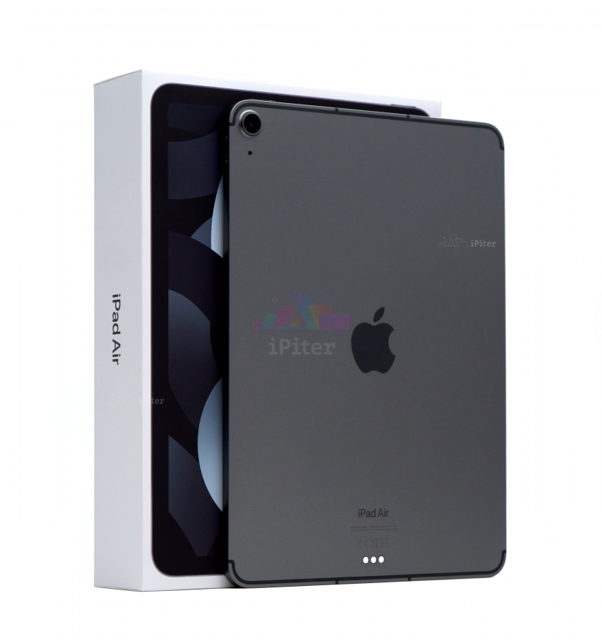 Фото Купить Apple iPad Air 5 (2022) Wi-Fi + Cellular 64gb Space Gray (Серый космос) по низкой цене в
