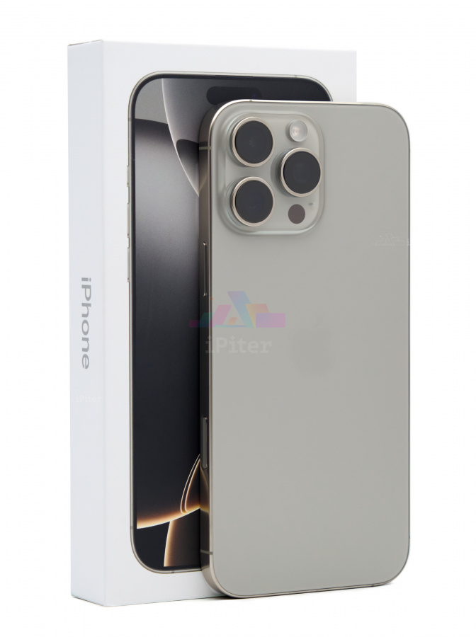 Фото Купить Apple iPhone 16 Pro Max 1Tb <br> Natural Titanium (Природный титан) eSim + eSim по низкой цене в