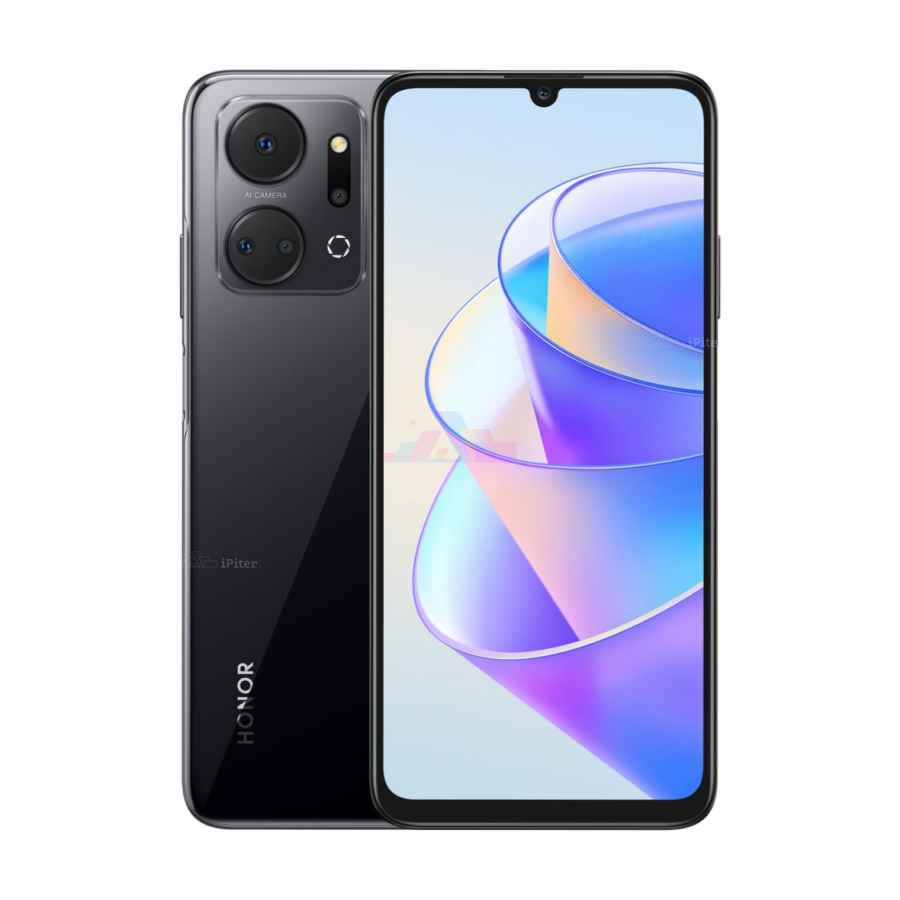 Фото Купить Смартфон Honor X7a Plus 6Gb/128Gb (Чёрный) по низкой цене в
