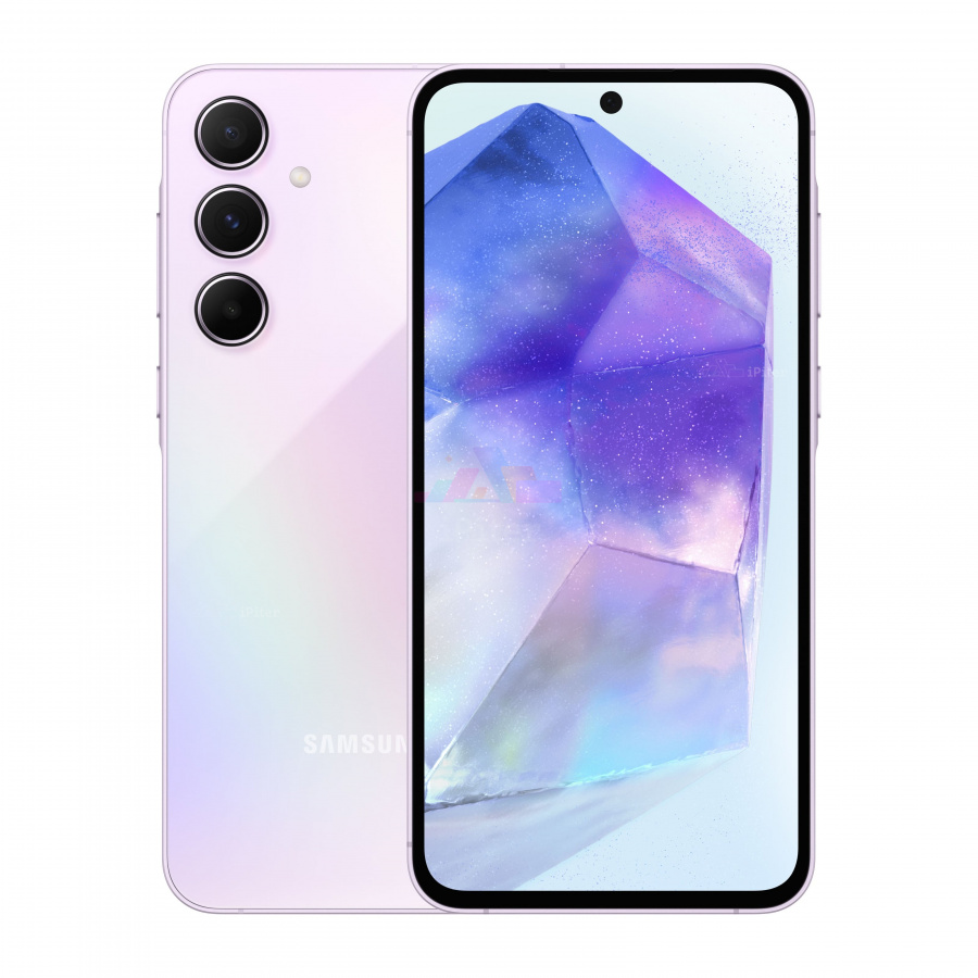 Фото Купить Смартфон Samsung Galaxy A55 8Gb/256Gb (Lilac) SM-A556 (Dual Nano-sim + eSim) по низкой цене в