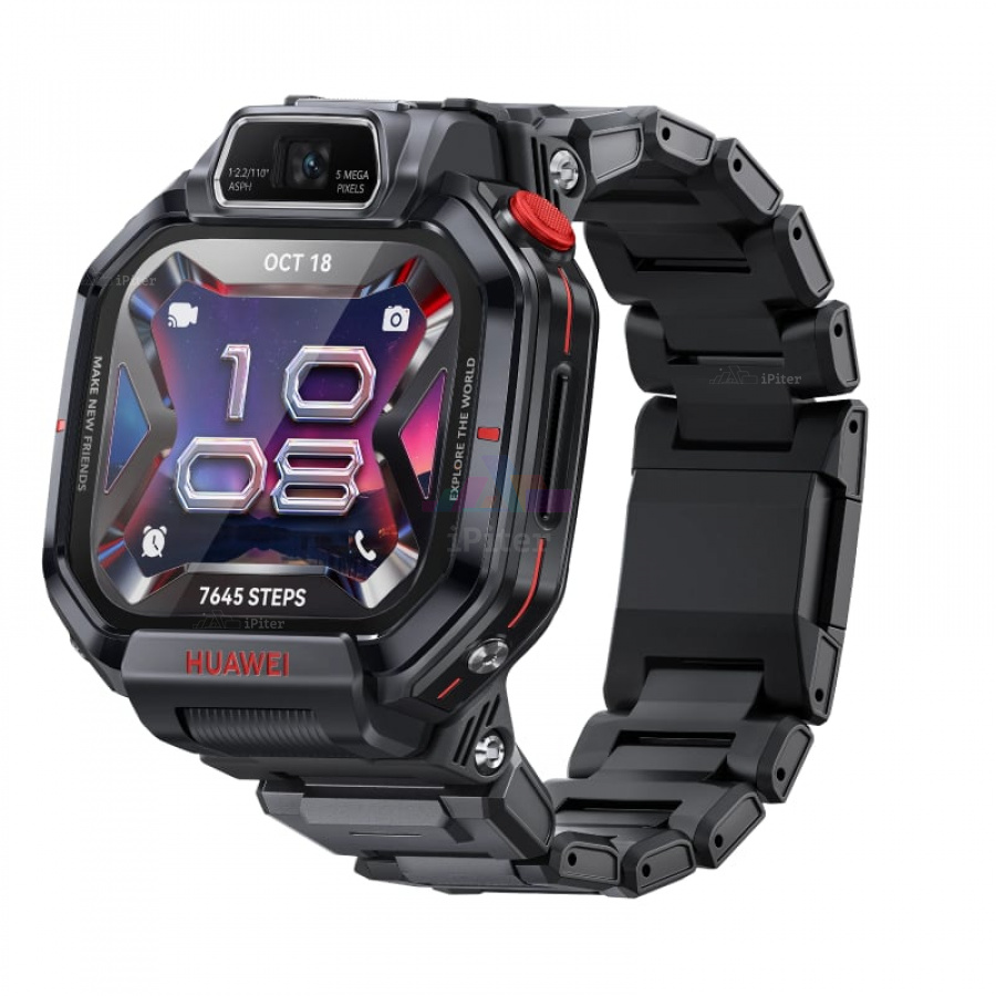 Фото Купить Умные часы Huawei Watch Kids X1 Pro (Чёрный) по низкой цене в