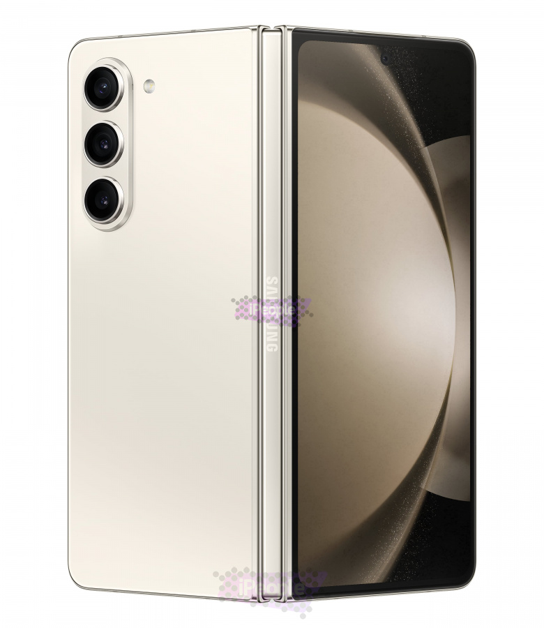 Фото Купить Смартфон Samsung Galaxy Z Fold 5 5G 12Gb/256Gb (Бежевый) SM-F946 по низкой цене в