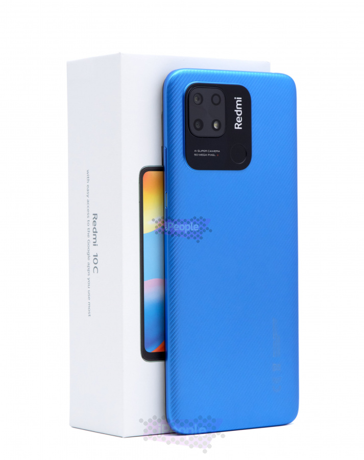 Фото Купить Смартфон Xiaomi Redmi 10C 4G 4Gb/64Gb (Синий) Global по низкой цене в