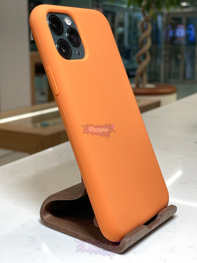 Фото Силиконовый чехол Candy для iPhone 11 Pro, Оранжевый