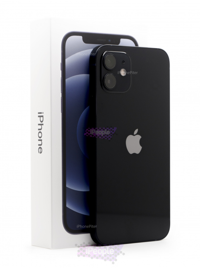 Фото Купить Apple iPhone 12 128Gb<br> Black (Чёрный) по низкой цене в