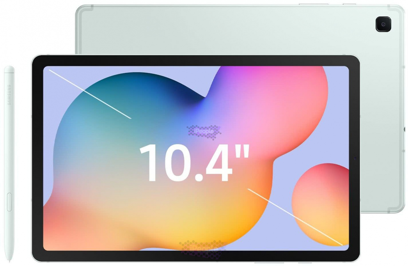 Фото Купить Планшет Samsung Galaxy Tab S6 Lite 2024 Wi-Fi 4Gb/64Gb (Mint) SM-P620 по низкой цене в