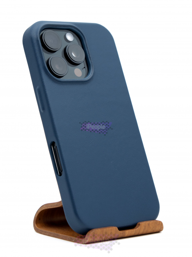 Фото Купить Чехол uBear Capital Leather Mag case для iPhone 16 Pro Синий по низкой цене в