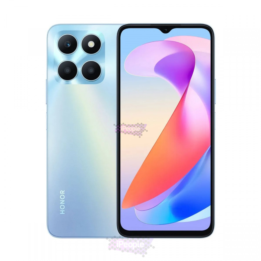 Фото Купить Смартфон Honor X6a 4Gb/128Gb (Голубой) Nano-Sim + Nano-Sim по низкой цене в