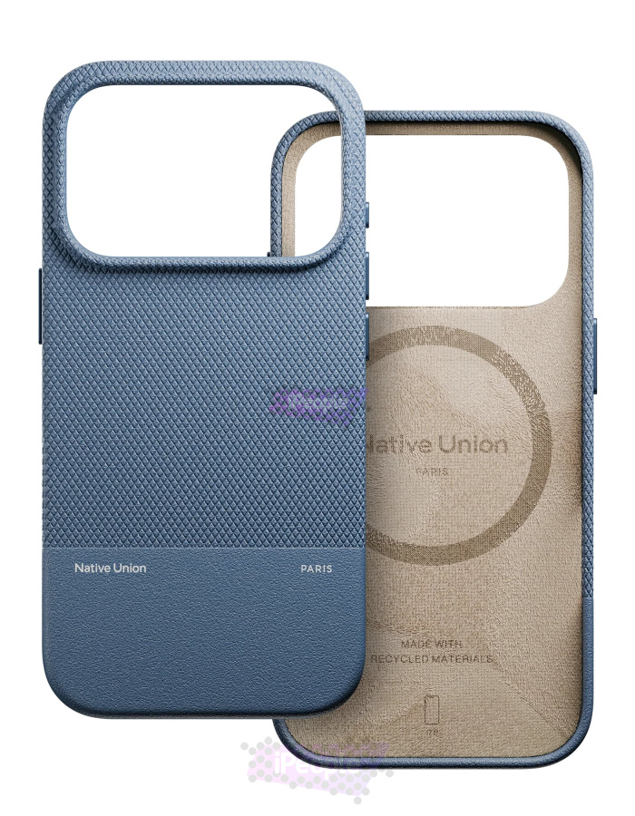 Фото Купить Чехол Native Union Classic case Magnetic для iPhone 17 Pro (Синий) по низкой цене в