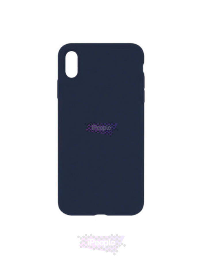Фото Чехол-накладка Devia Nature case Silicon Case для iPhone XS Max, Синий