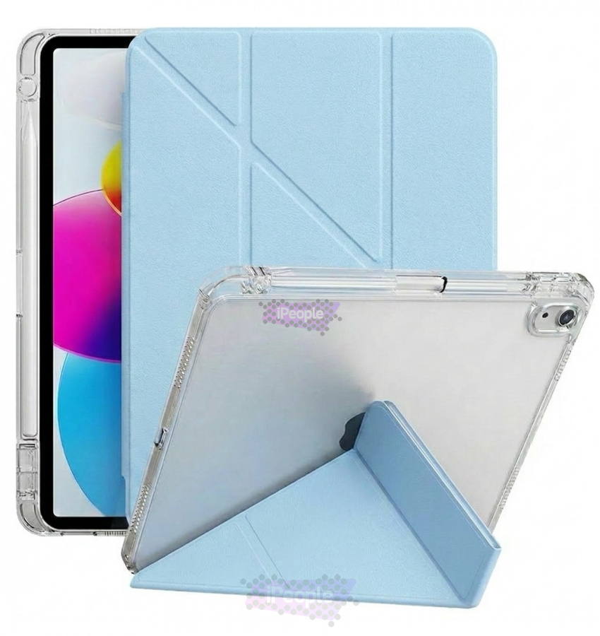 Фото Купить Чехол Selonica Triangle Folio для iPad 10/11 (Голубой) по низкой цене в