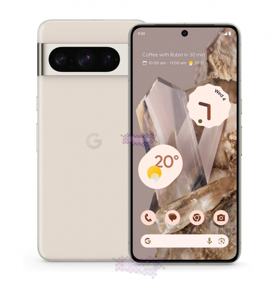 Фото Купить Смартфон Google Pixel 8 Pro 5G 12Gb/512Gb (Porcelain) Nano-sim + eSim по низкой цене в