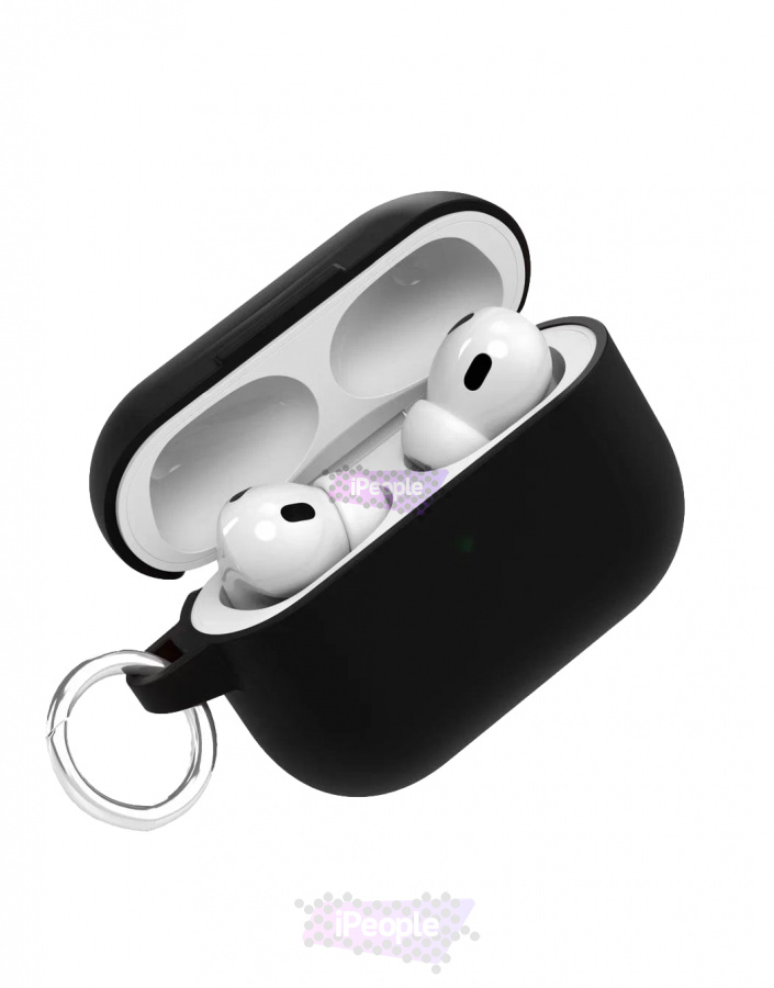 Фото Купить Чехол VLP Satin case для AirPods Pro 3 (Чёрный) по низкой цене в