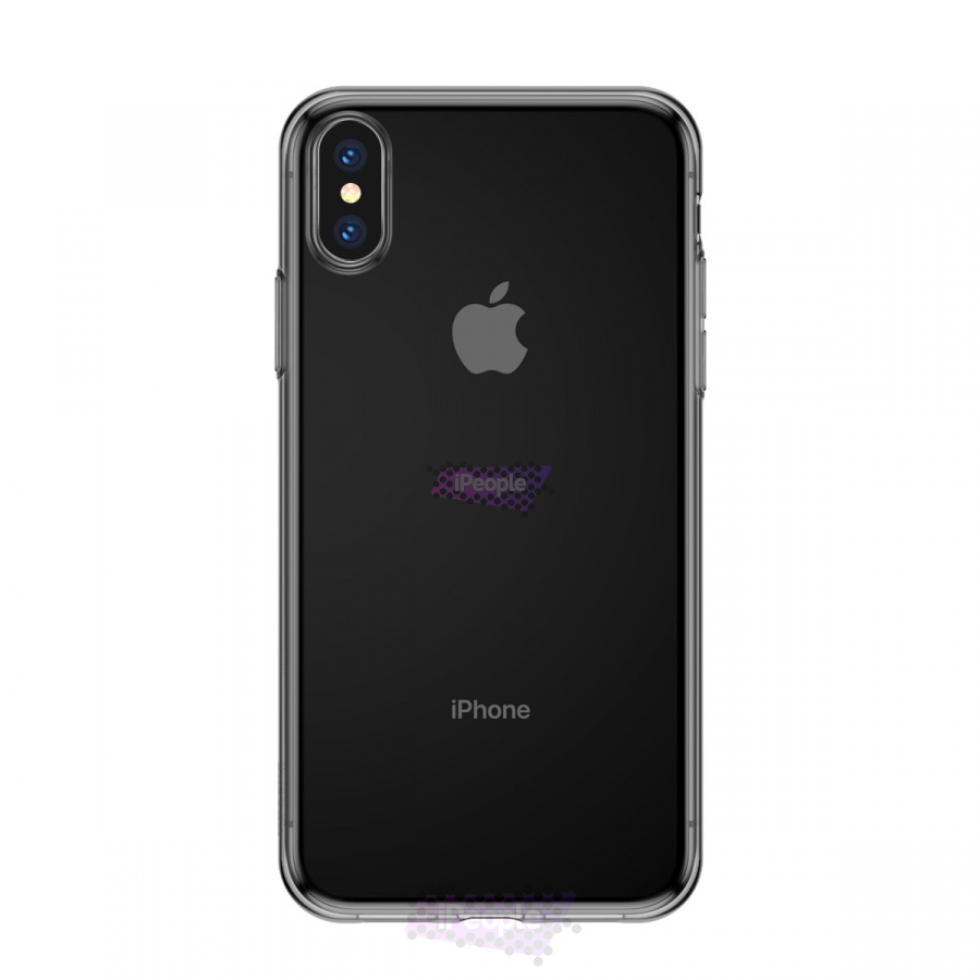 Фото Ультратонкий пластиковый чехол для iPhone X/XS, Серый