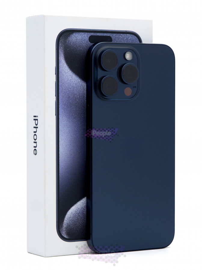 Фото Купить Apple iPhone 15 Pro Max 1Tb <br> Blue Titanium (Синий титан) eSim + eSim по низкой цене в
