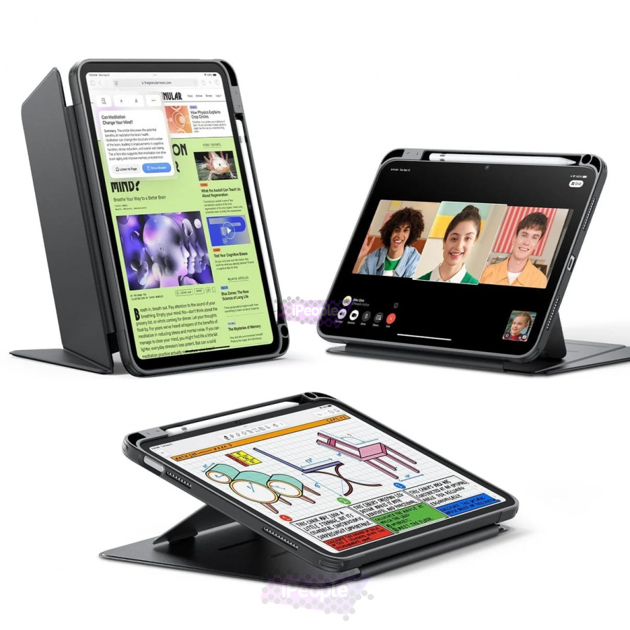 Фото Купить Чехол ESR Flip Magnetic для iPad 10/11 (Чёрный) по низкой цене в