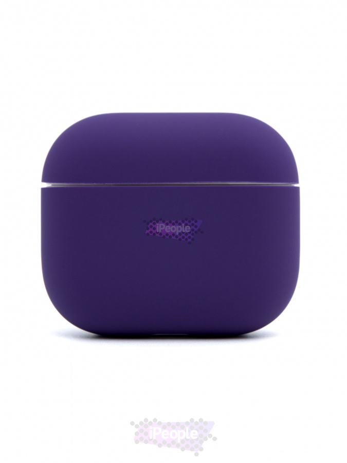 Фото Купить Чехол VLP Silicone Case Ultraslim для AirPods 3 (Фиолетовый) по низкой цене в