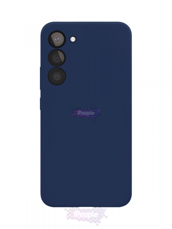 Фото Купить Чехол VLP Aster case для Samsung Galaxy S24 Plus (Тёмно-синий) по низкой цене в