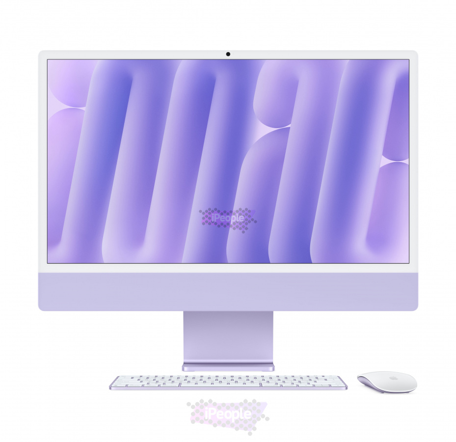 Фото Купить Apple iMac 24″ M4 (10/10cores)/24Gb/1Tb Purple (Z1K) по низкой цене в