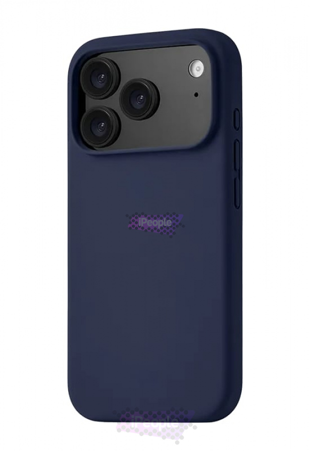 Фото Купить Чехол uBear Touch case with MagSafe для iPhone 17 Pro (Тёмно-синий) по низкой цене в