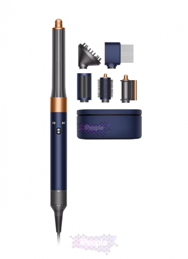 Фото Купить Стайлер Dyson Airwrap Complete Long Diffuse HS05 Blue/Copper (6 насадок) по низкой цене в