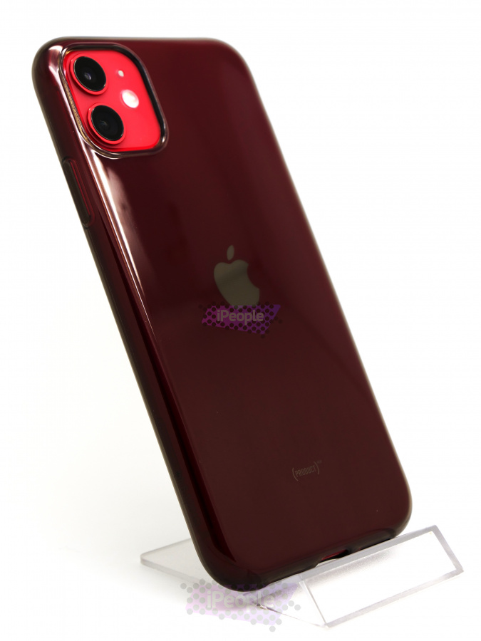Фото Ультратонкий силиконовый чехол Brauffen с защитой камеры для iPhone 11, Чёрный