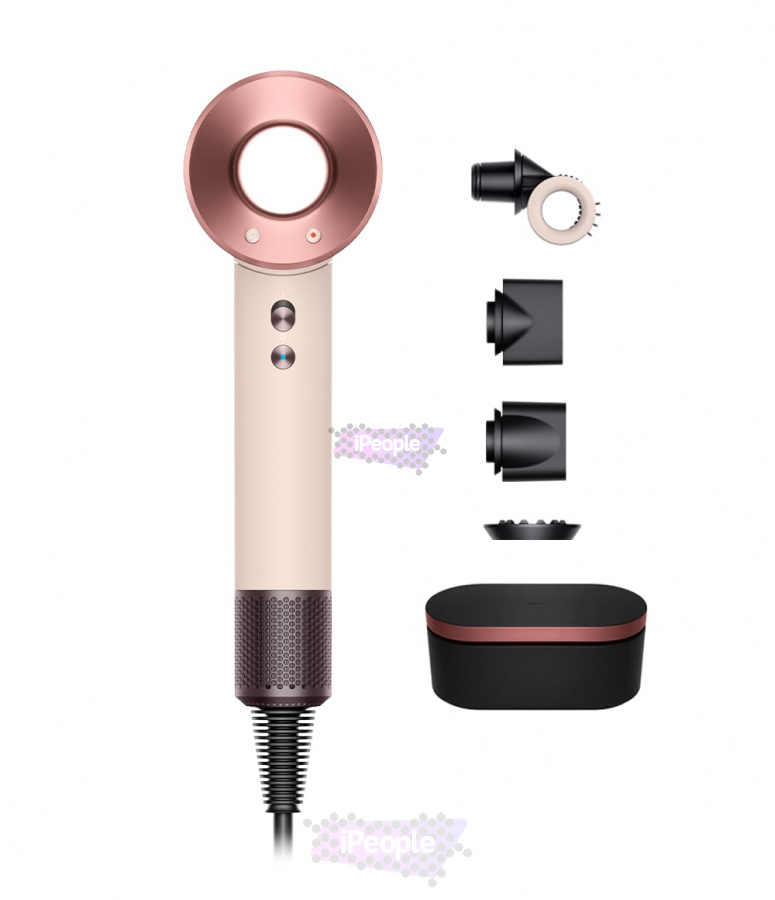 Фото Купить Фен Dyson Supersonic HD15 Ceramic Pink/Rose Gold (4 насадки) по низкой цене в