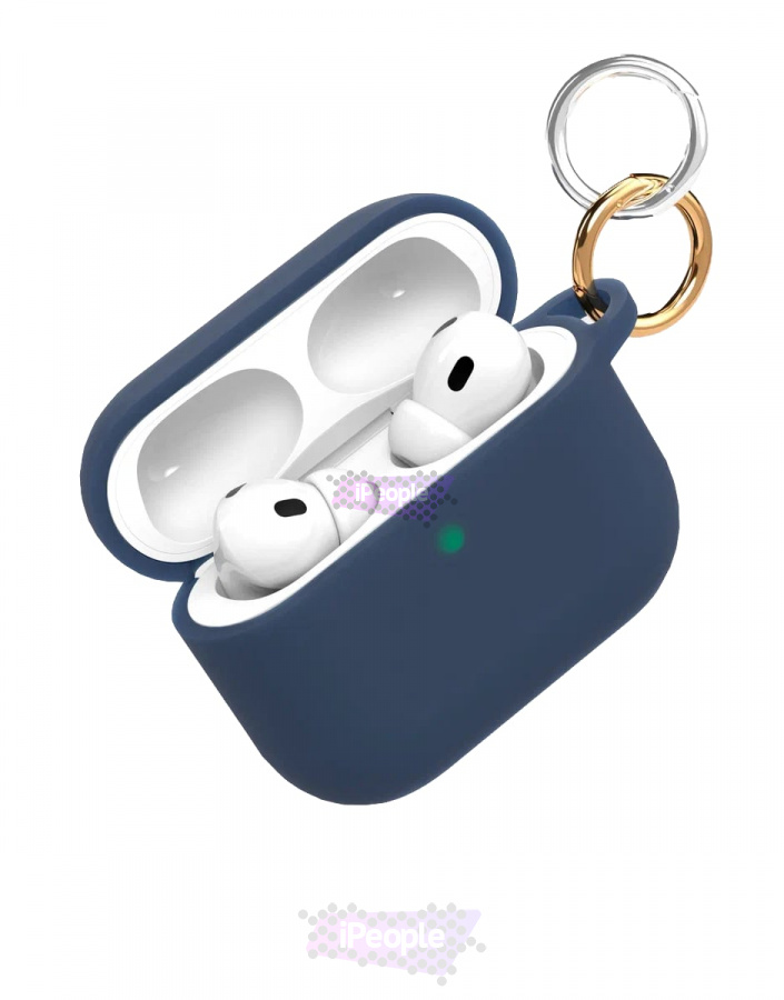 Фото Купить Чехол VLP Charm case для AirPods Pro 3 (Тёмно-синий) по низкой цене в