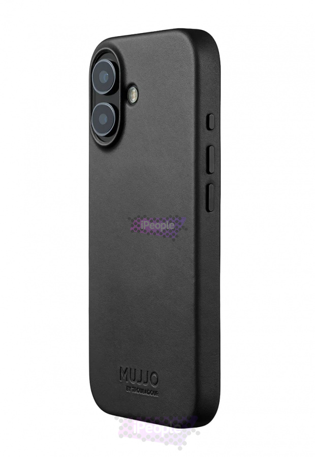 Фото Купить Чехол Mujjo Leather with MagSafe для iPhone 17 (Black) по низкой цене в