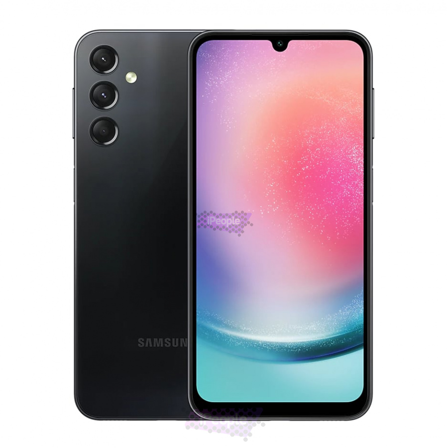 Фото Купить Смартфон Samsung Galaxy A24 6Gb/128Gb (Чёрный) SM-A245 по низкой цене в