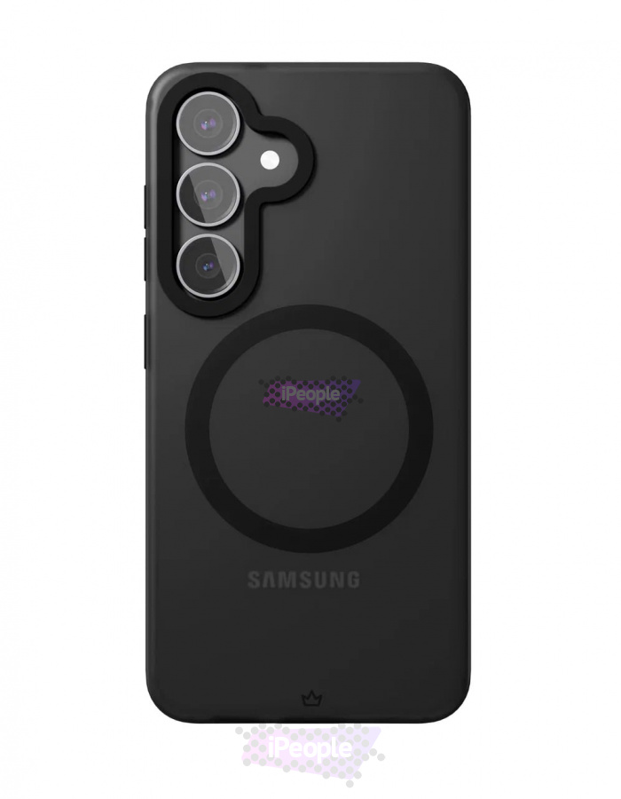 Фото Купить Чехол VLP Moon Case для Samsung Galaxy S25 Plus (Чёрный) по низкой цене в