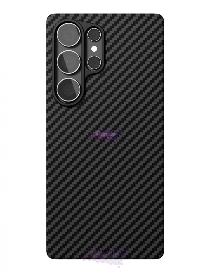 Фото Купить Чехол VLP Kevlar Case для Samsung Galaxy S25 Ultra (Чёрный) по низкой цене в