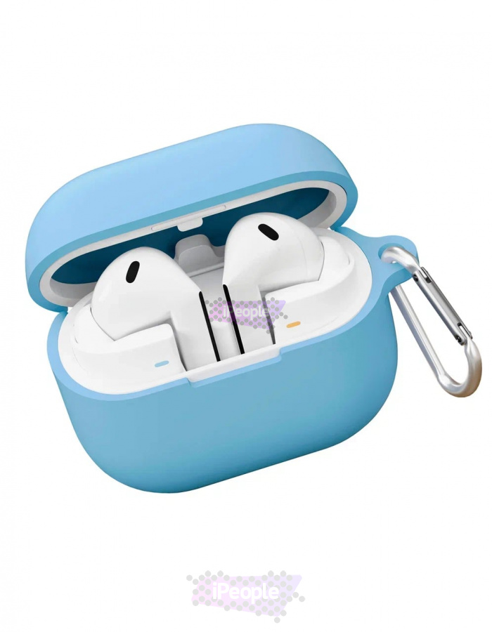 Фото Купить Чехол VLP Charm Case для Samsung Galaxy Buds 3/3 Pro (Голубой) по низкой цене в