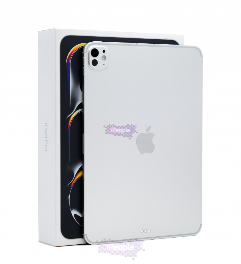 Фото Купить iPad Pro (2025) 11 дюймов Wi-Fi + Cellular 512Gb Silver (Серебристый) Standard glass по низкой цене в