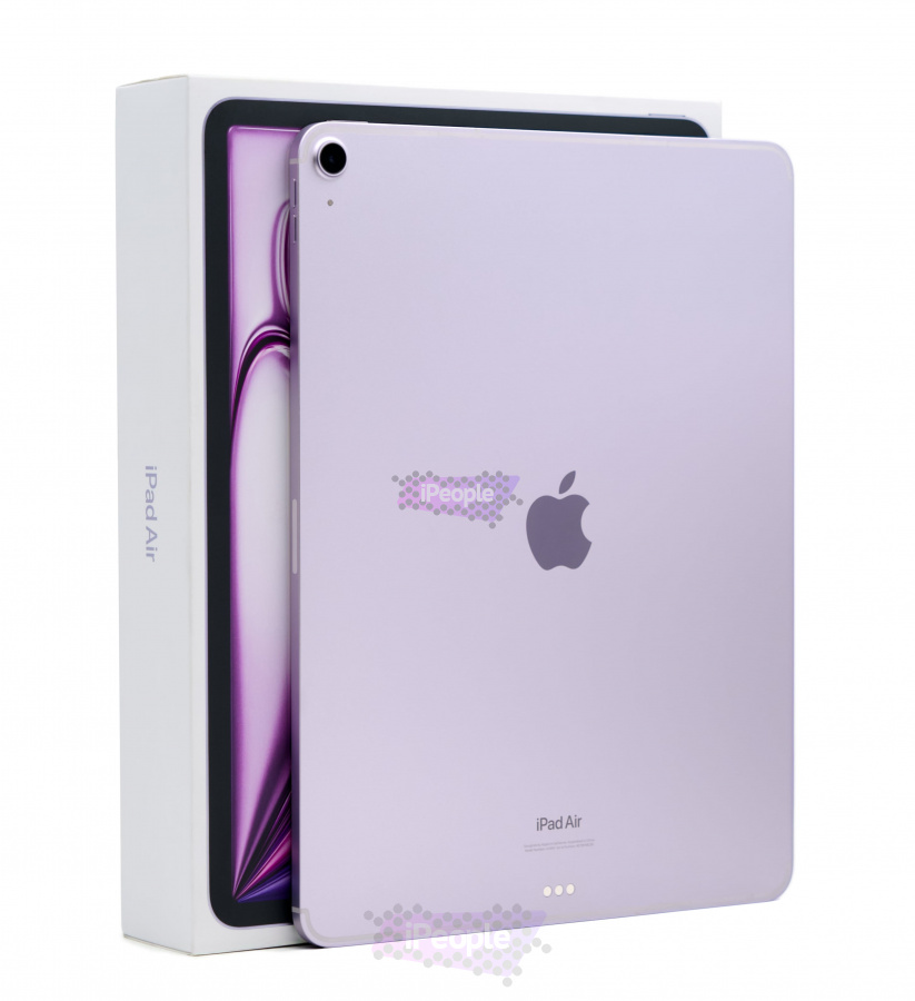 Фото Купить Apple iPad Air 6 (2024) 13 дюймов Wi-Fi + Cellular 128gb Purple (Фиолетовый) по низкой цене в
