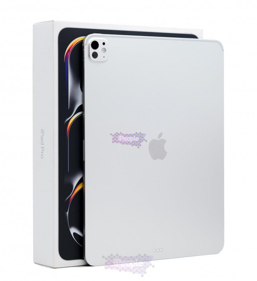 Фото Купить iPad Pro (2025) 13 дюймов Wi-Fi 2Tb Silver (Серебристый) Standard glass по низкой цене в