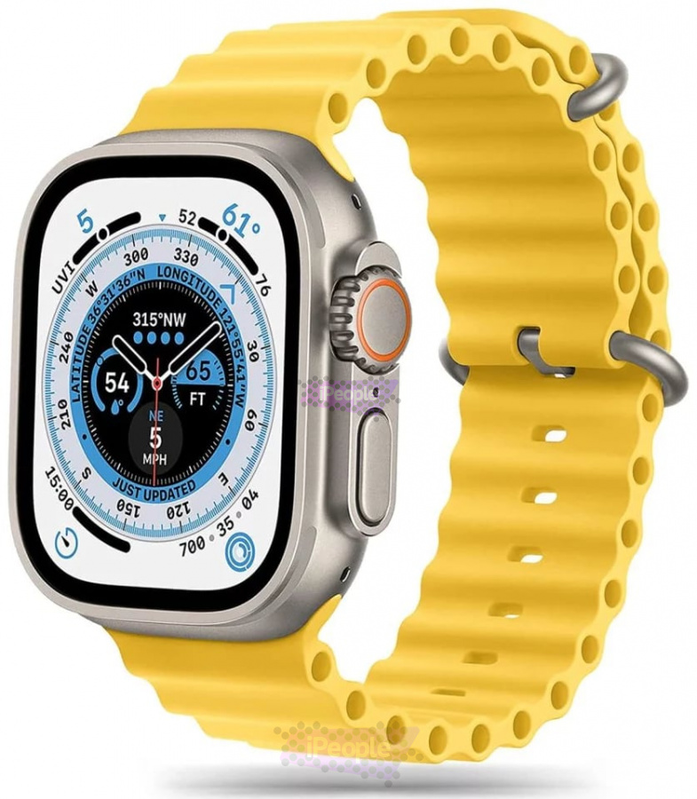 Фото Купить Ремешок Tech-Protect Ocean Band для Apple Watch Ultra (Yellow) по низкой цене в