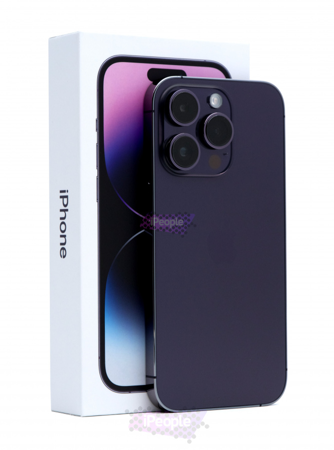 Фото Купить Apple iPhone 14 Pro 256Gb <br> Deep Purple (Фиолетовый) eSim + eSim по низкой цене в