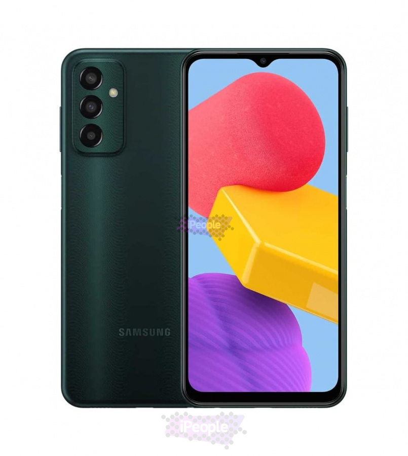 Фото Купить Смартфон Samsung Galaxy M13 4Gb/64Gb (Deep Green) SM-M135 по низкой цене в