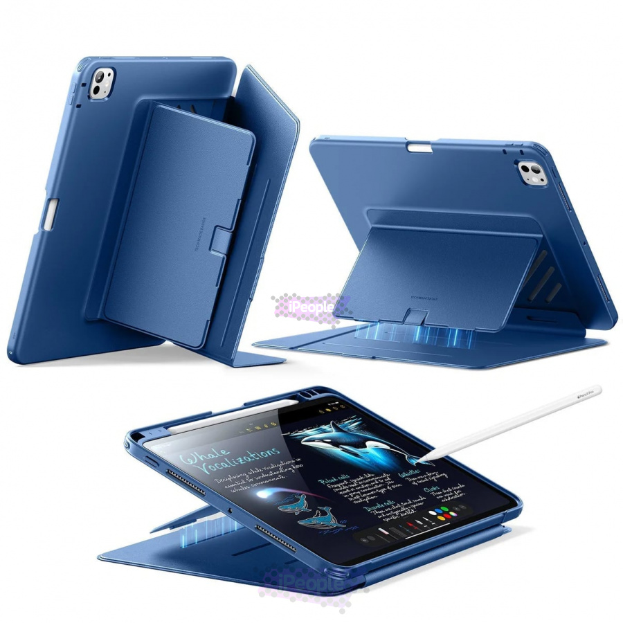 Фото Купить Чехол ESR Flip Magnetic для iPad Pro (M4/M5) 11'' (Синий) по низкой цене в