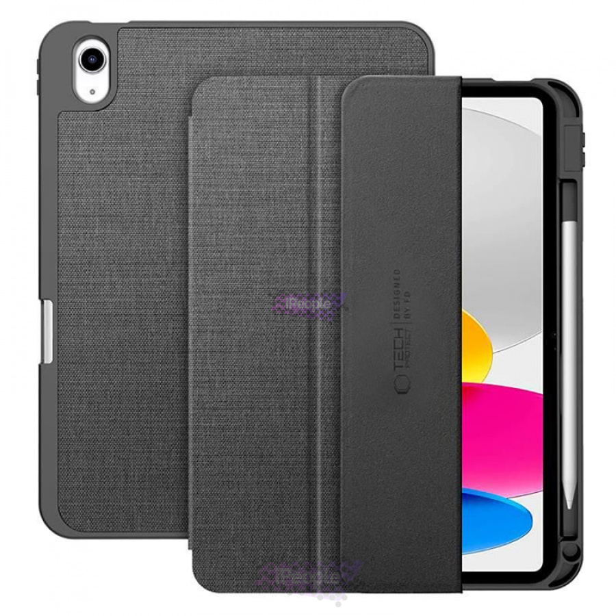 Фото Купить Чехол Tech-Protect SC PEN Canvas для iPad 10/11 (Серый) по низкой цене в